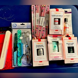 Revlon & Sally Hansen nails tool set 16 pieces lot
